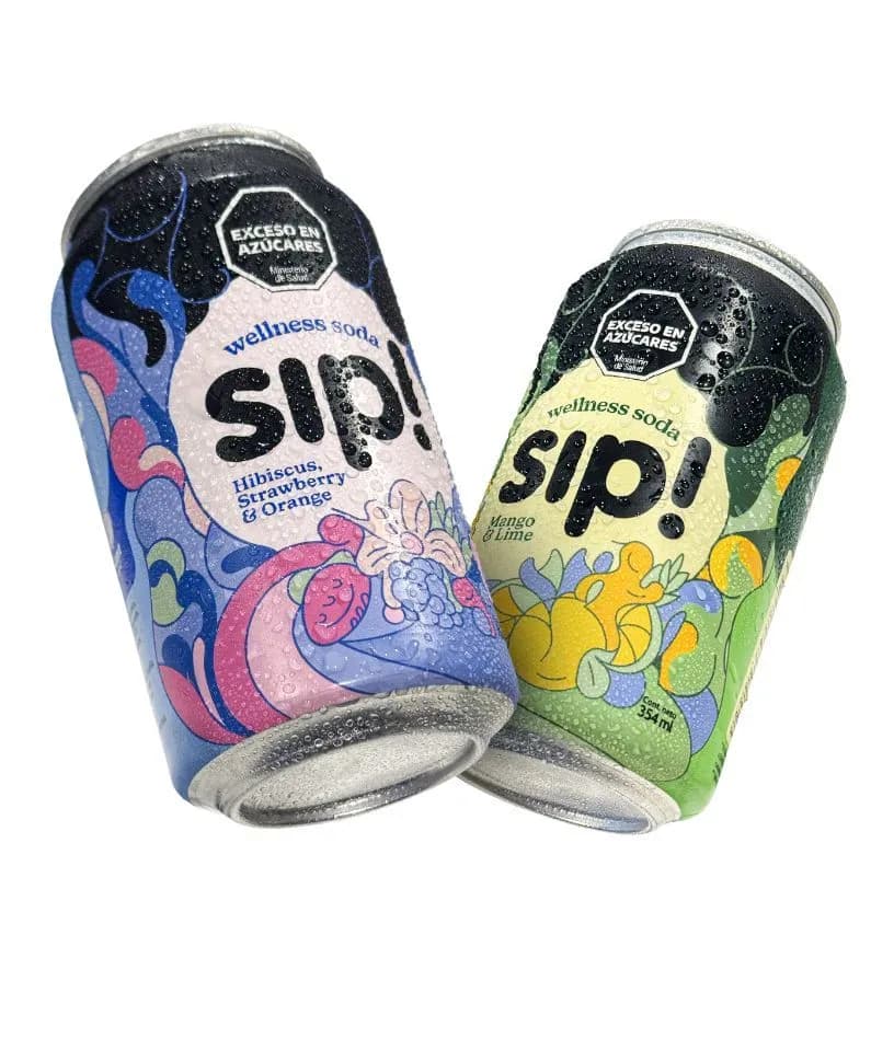 Wellness soda Sip 12 latas