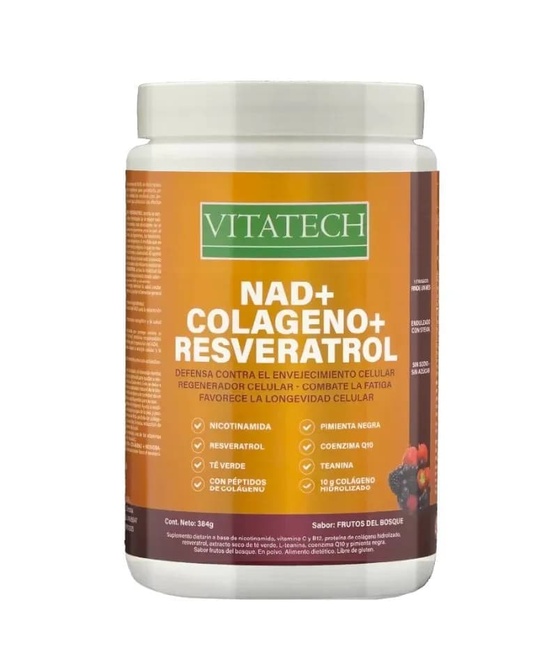Nad + colageno + resveratrol