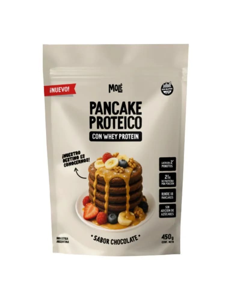 Pancake proteico s. chocolate mole