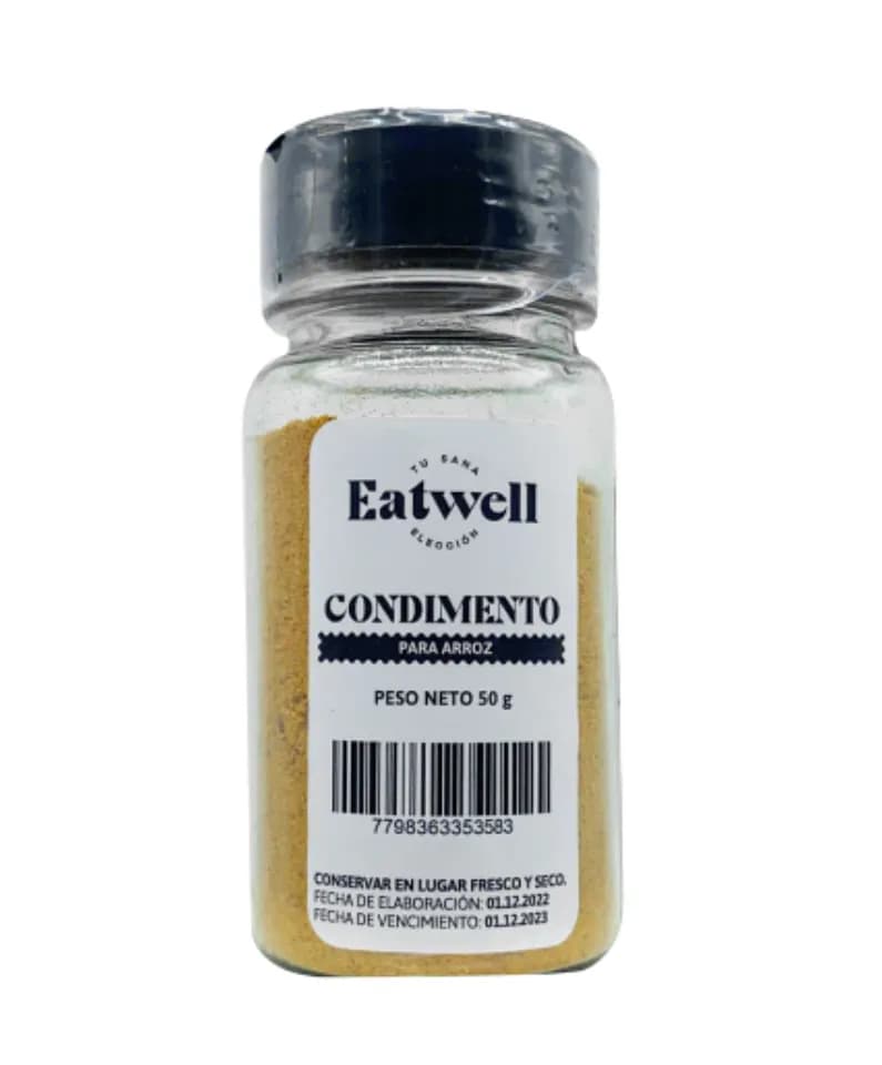 Condimento para arroz pouch eat