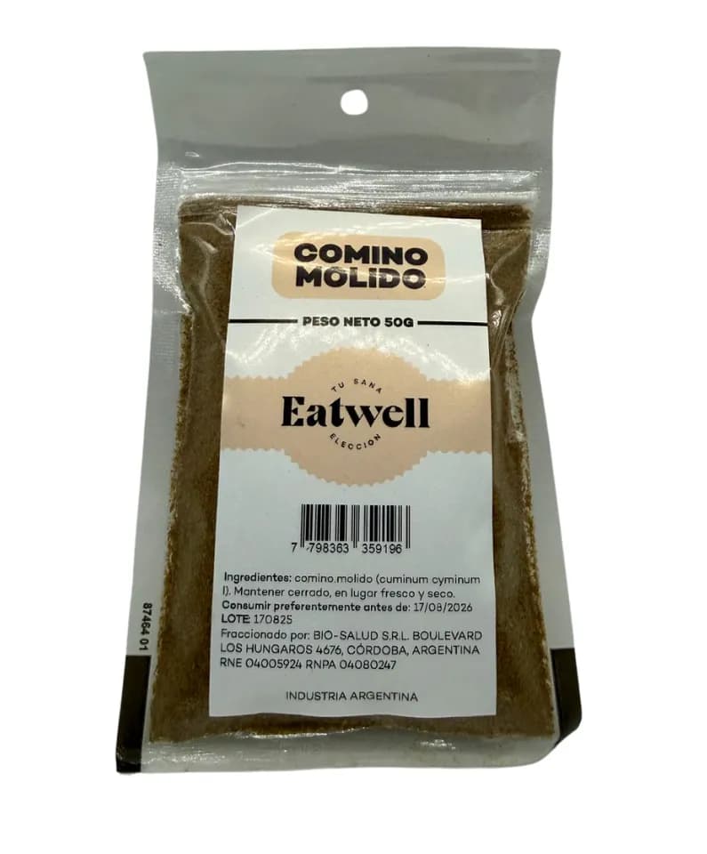 Comino molido poucheatwell