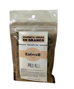 Pimienta verde en granos pouch eat