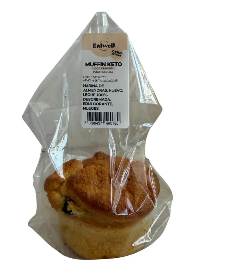 Muffin keto de nueces Eatwell