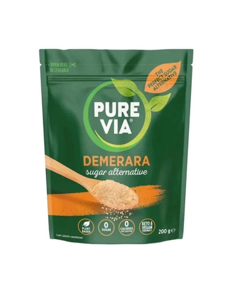 Demerara sugar alternatve Pure Via