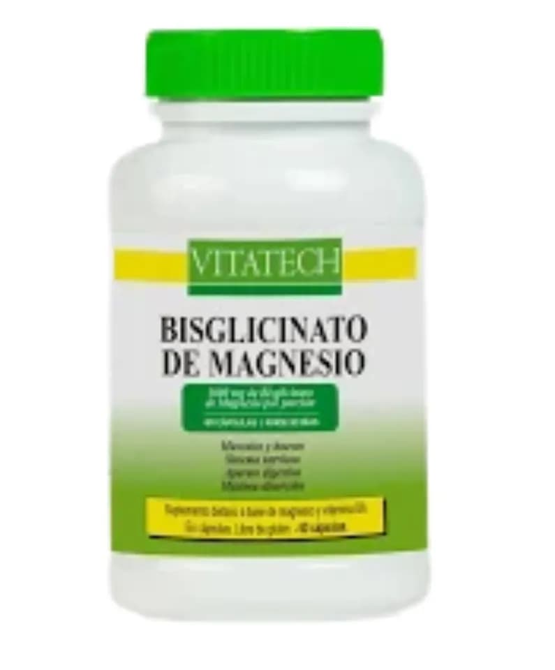 Bisglicinato de magnesio cápsulas Vita