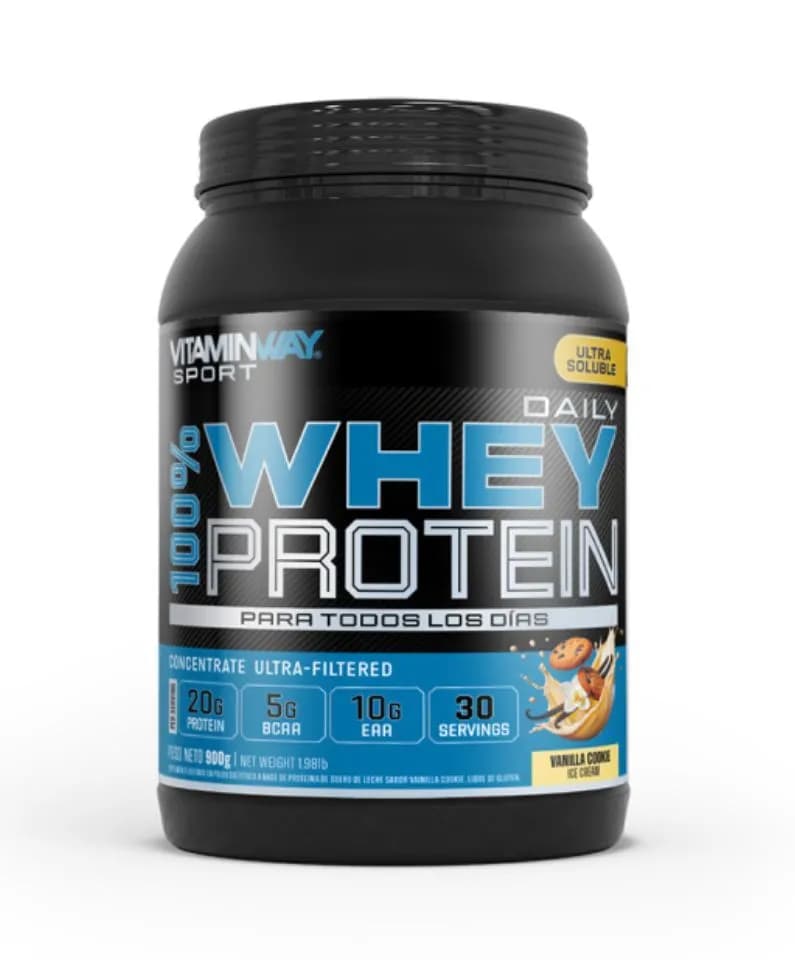 Daily 100% whey protein .98lb vitamin