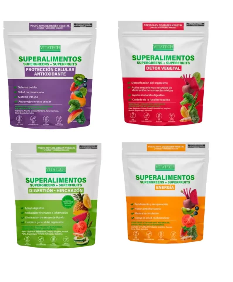 Superalimentos 100% vegetales x vita