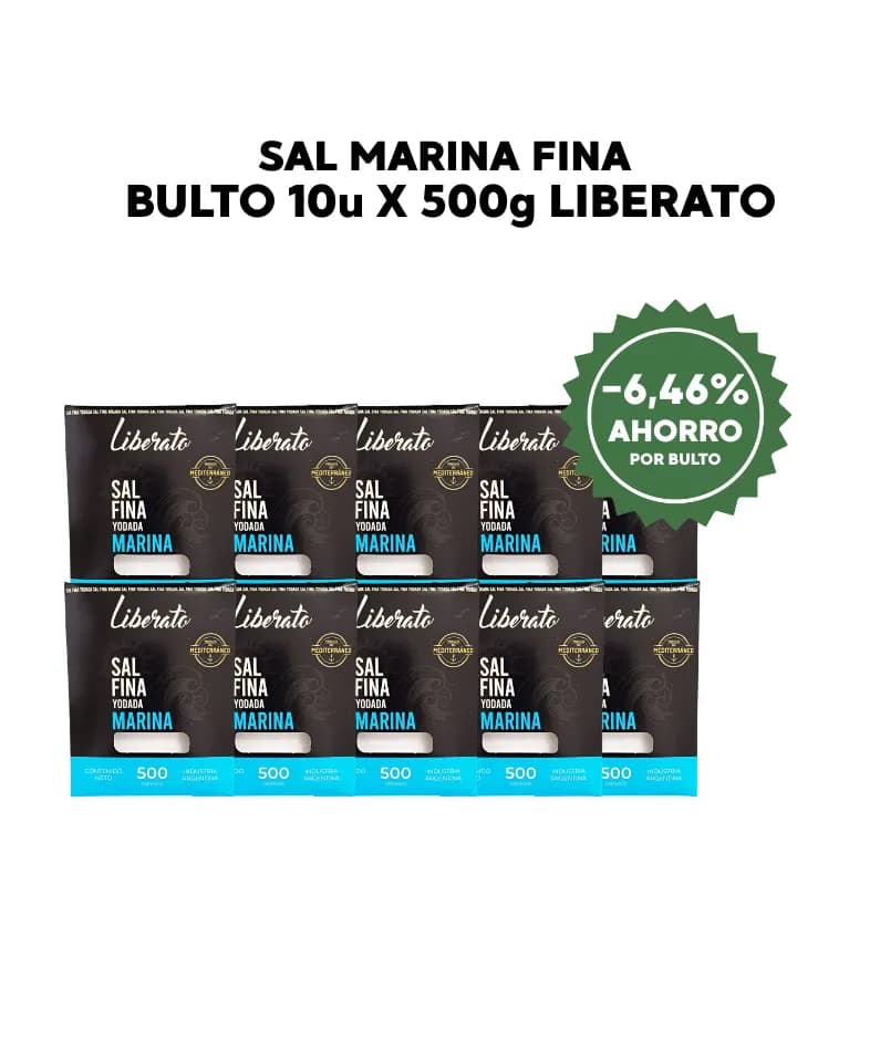 Sal marina fina bulto Libera