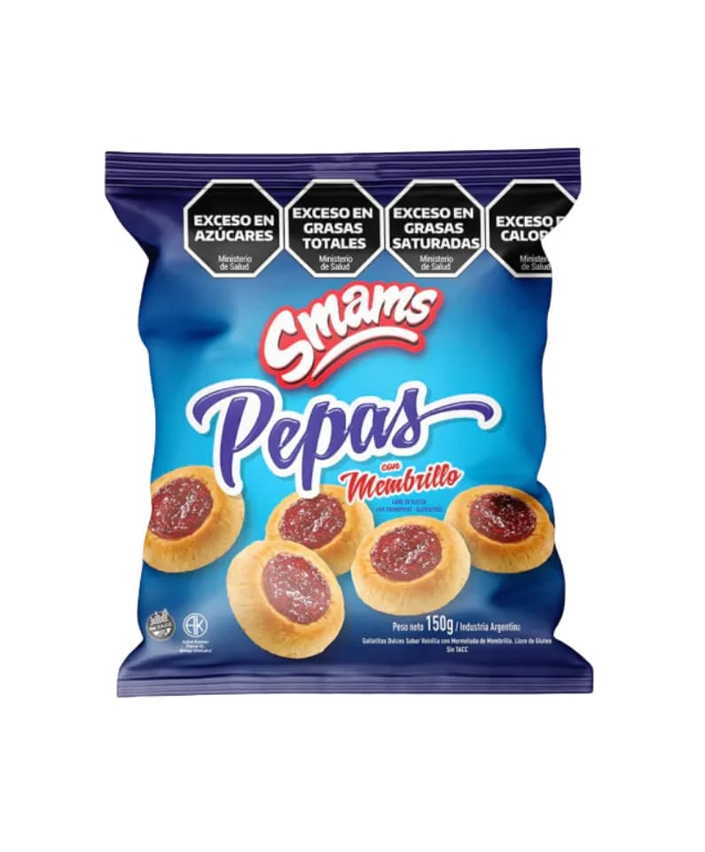 Pepas con membrillo Smams