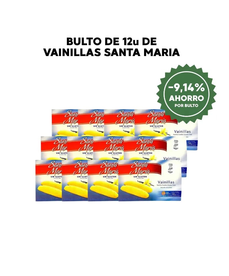 Vainillas por docena Santa Maria