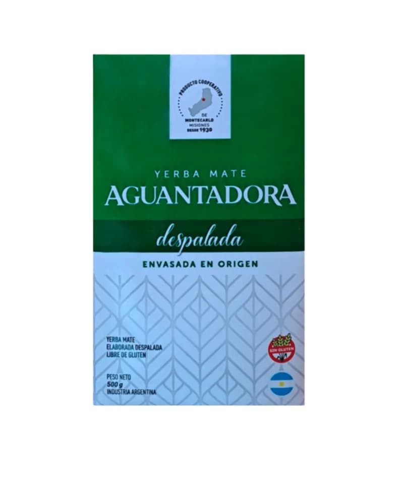 Yerba mate despalada Aguantadora