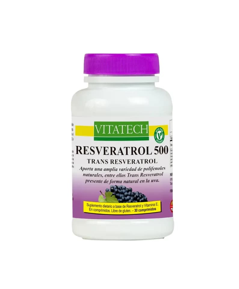 Resveratrol 500 cápsulas Vitatech