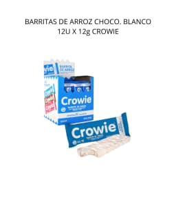 Barritas de arroz choco. blanco Crowie