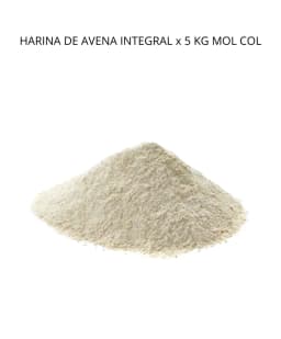 Harina de avena integral Mol Col