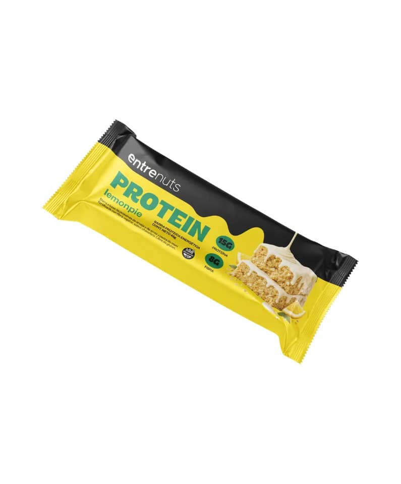 Barrita proteica 10x45g lemon pie Entrenuts