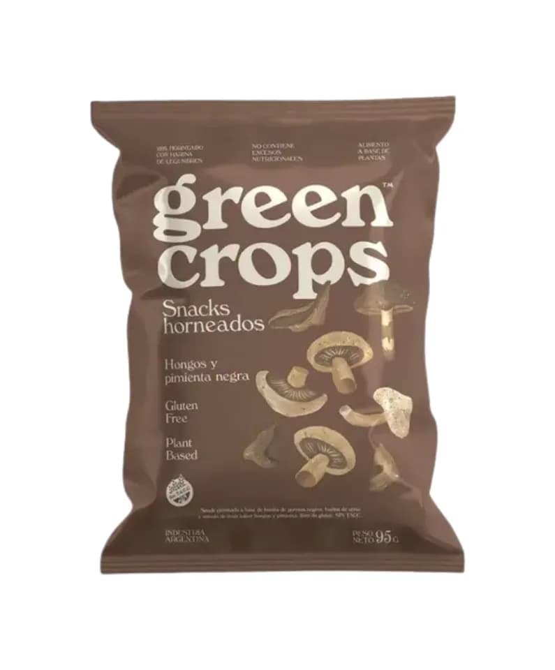 Snacks green crops Hongos crowei