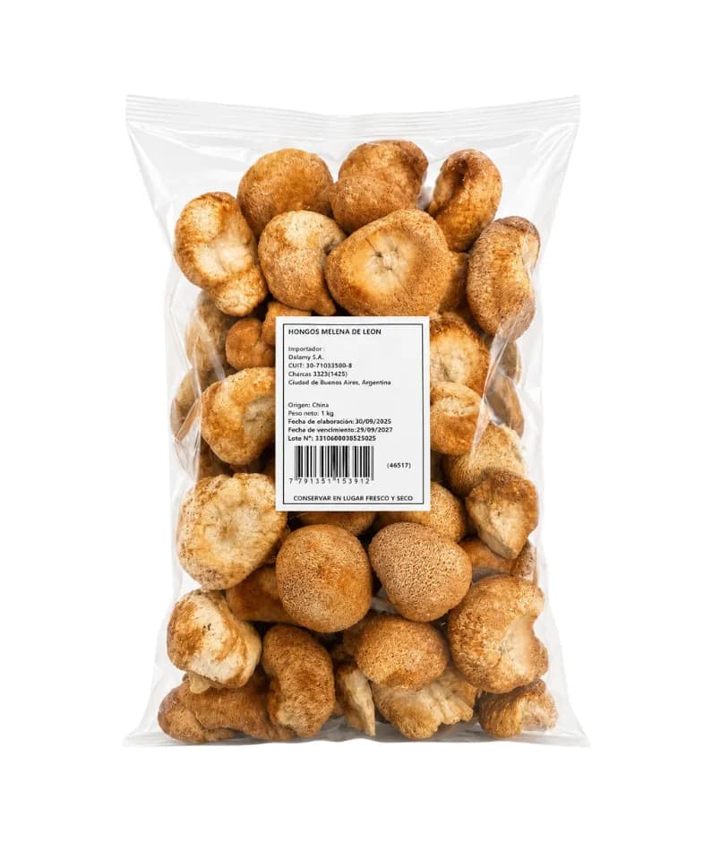 Hongos melena de Leon