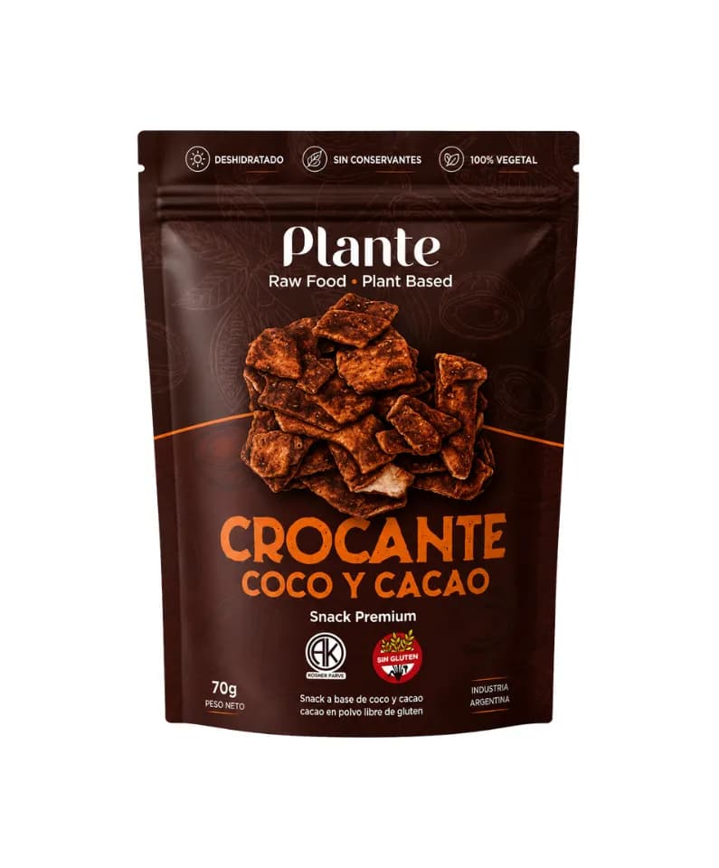Crocante de coco y cacao Plante