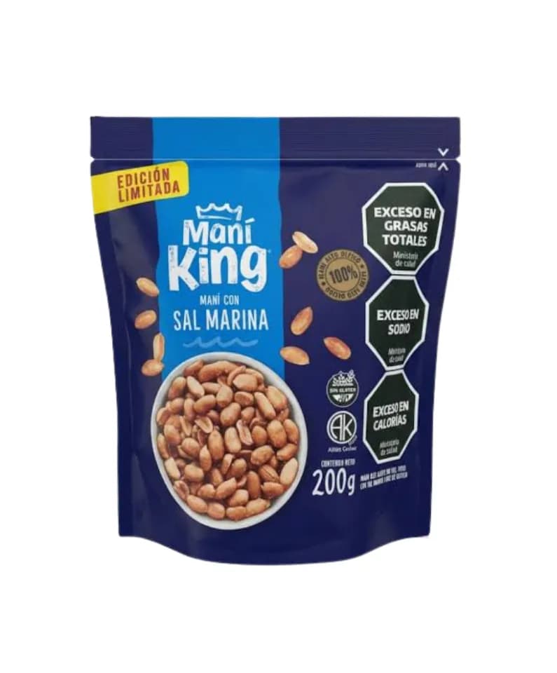 Mani King con sal marina