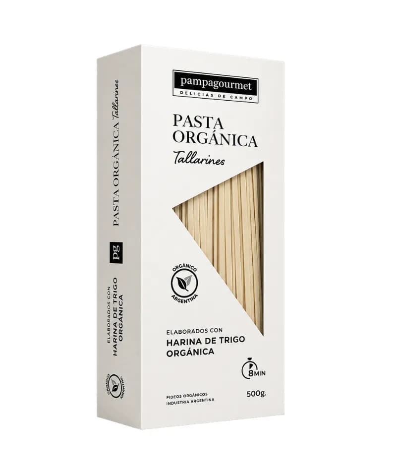 Fideos tallarines organicos Pampagourmet