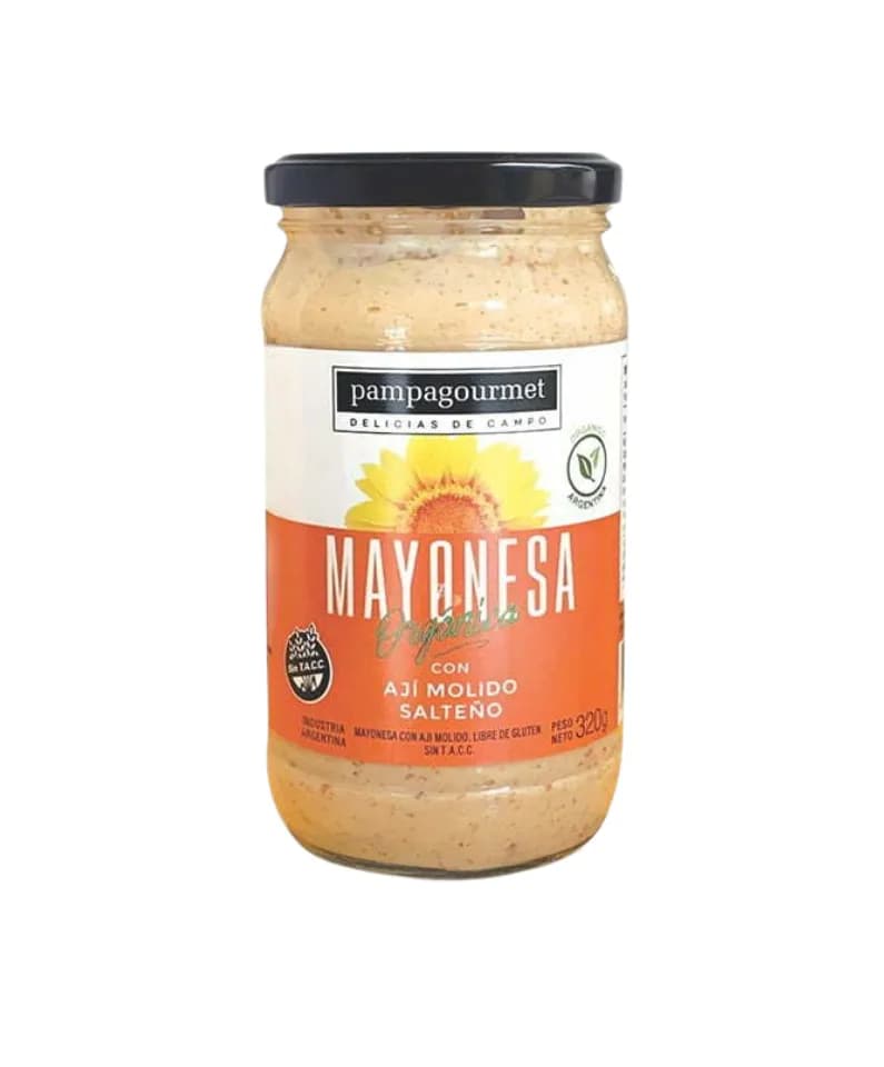 Mayonesa con aji organica Pampagourmet