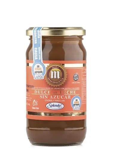 Dulce de leche con splenda Doña Magdalena