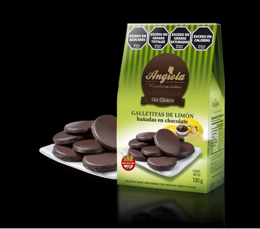 Galleta de limon bañada Angiola