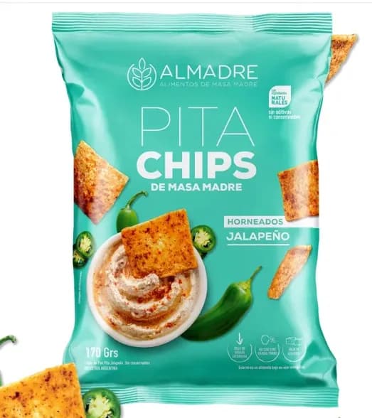 Pitachips jalapeño Almadre