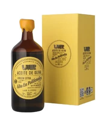 Aceite de oliva extra virgen alto en polifenoles Laur