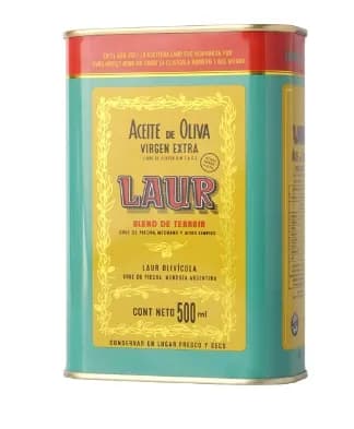 Aceite de oliva extra virgen blend lata Laur