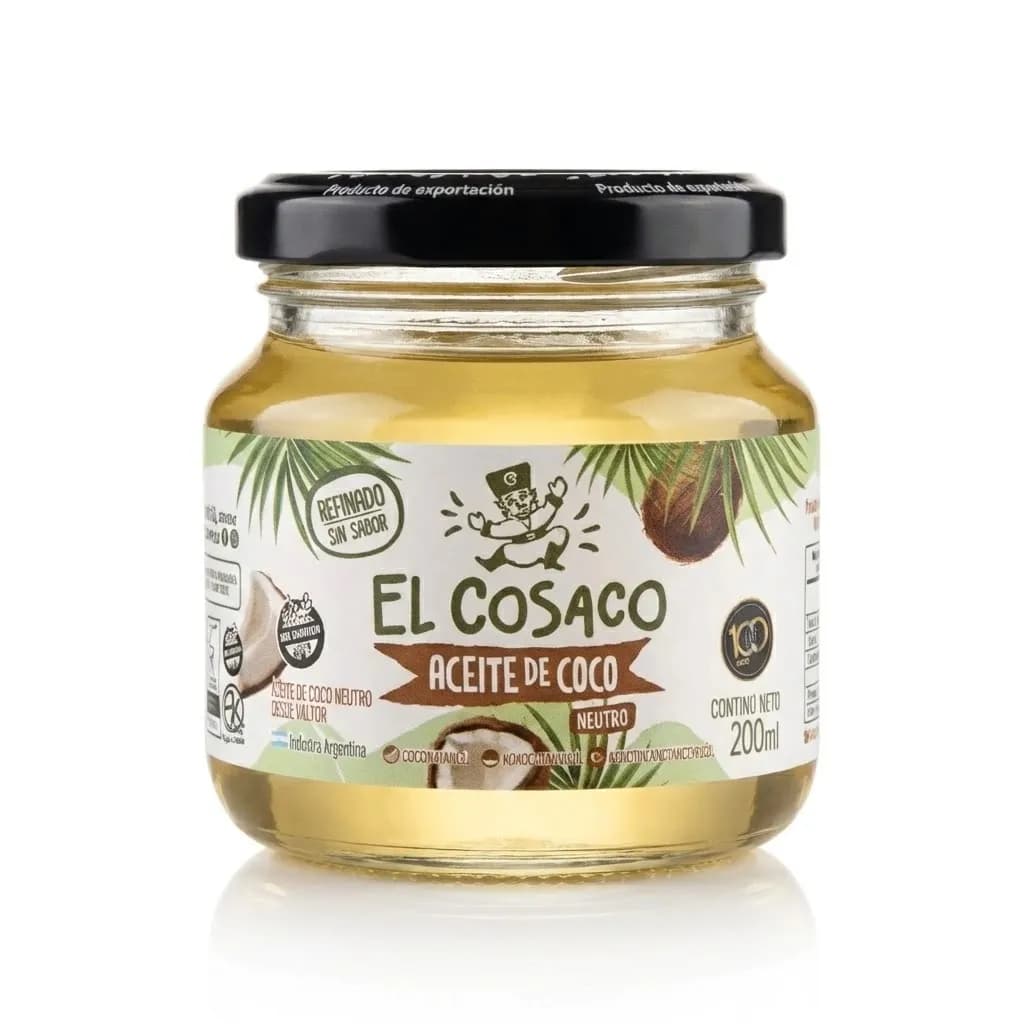 Aceite de coco neutro Cosaco