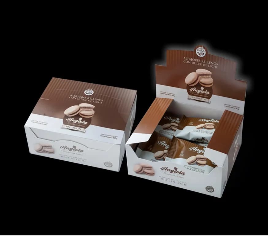 Alfajores de dulce de leche Angiola
