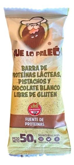 Barra pistacho y choco blanco qlopaleo