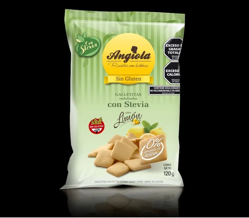 Galleta sin azucar de limon Angiola