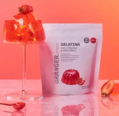 Gelatina con colageno h. frutilla Granger