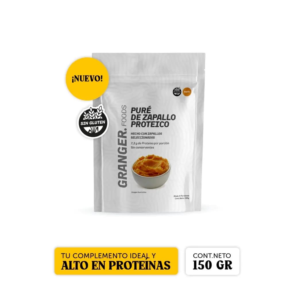 Pure de zapallo proteico Granger