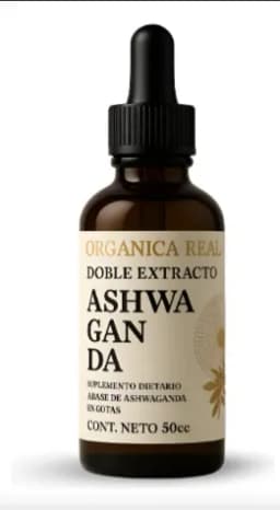 Tintura madre de ashwaganda organica real