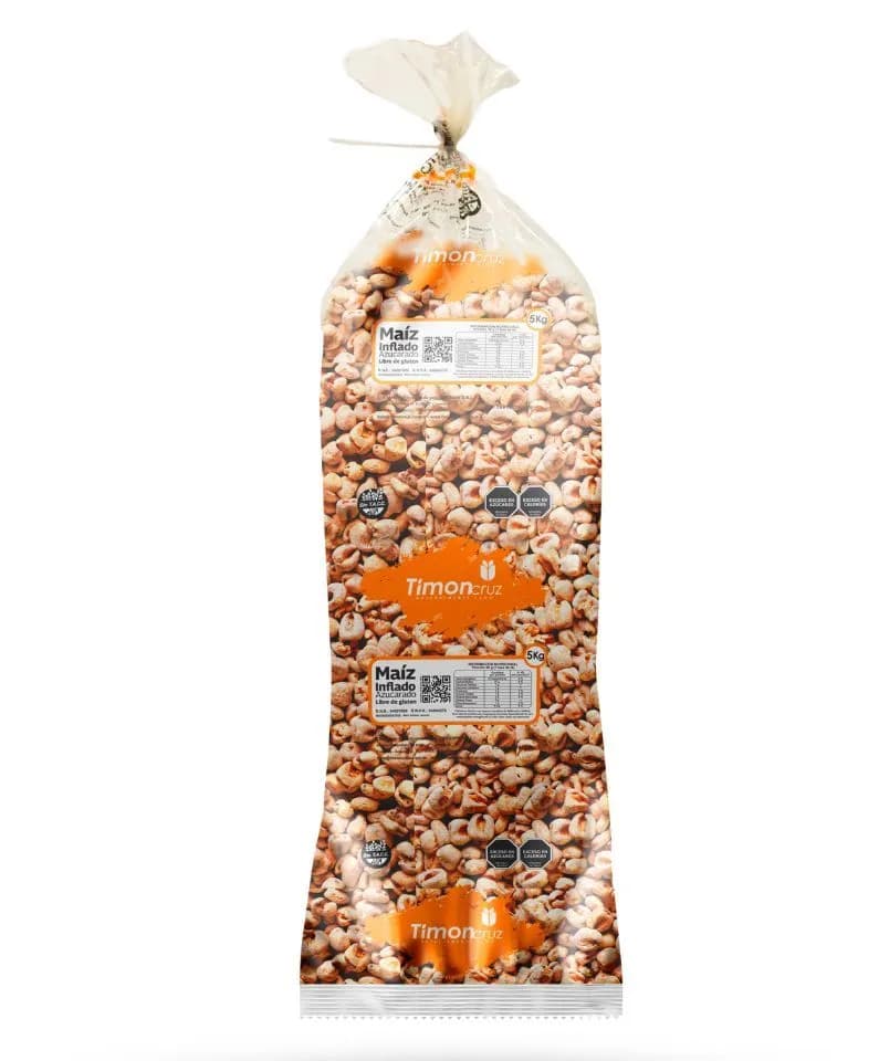 Tutuca maiz inflado azucarado