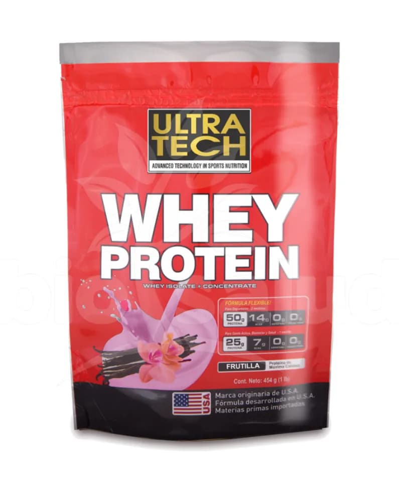 Whey protein 1 libra frutilla
