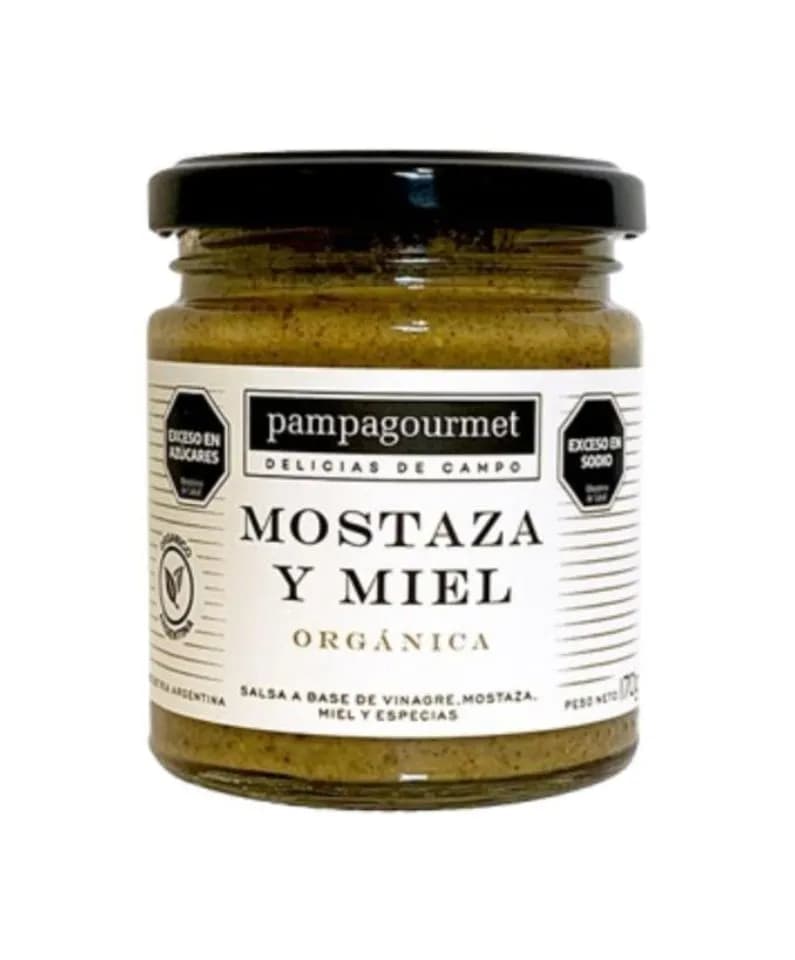 Mostaza y miel organica pampagourme
