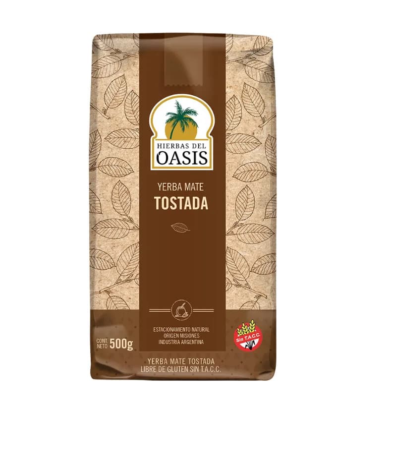 Yerba mate tostada Oasis