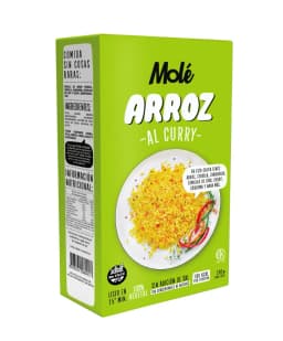 Arroz al curry mole