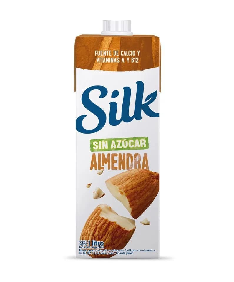 Leche de almendras sin azucar Silk