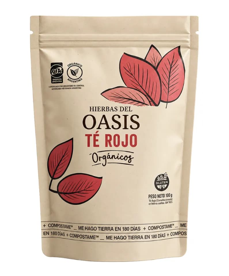 Te rojo organico Oasis