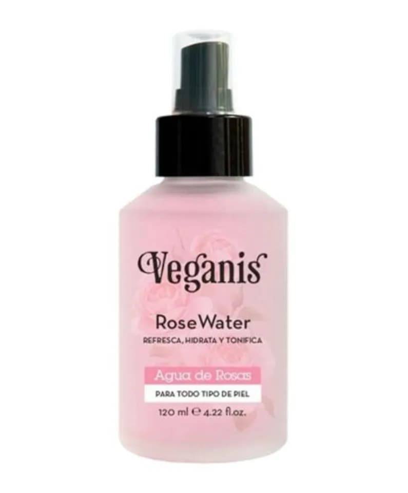 Agua de rosas Veganis