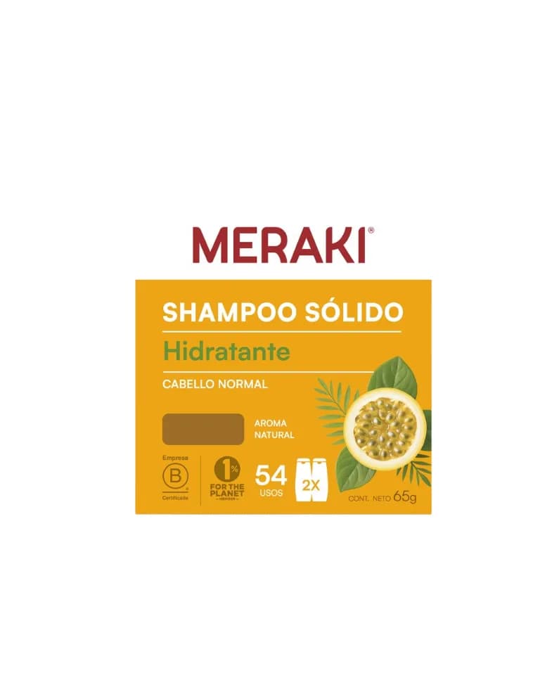 Shampoo solido hidratante Meraki