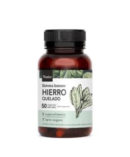 Hierro quelado cápsulas Natier