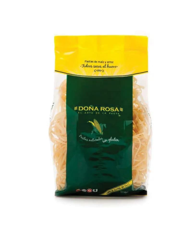 Fideos caseritos al huevo Doña Rosa