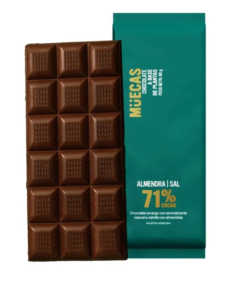 Choco a base de planta 71% cacao