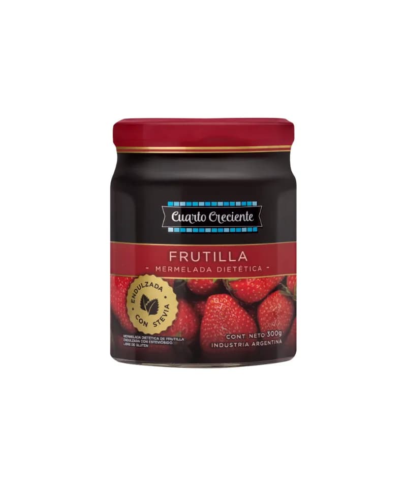 Mermelada de frutilla con Stevia